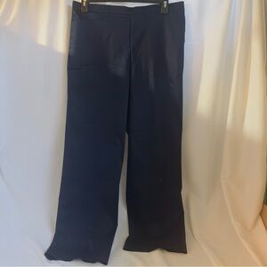 NWT Alfred Dunner SZ 16 Easy Street 2020 Navy Pull On Long Pants RN19232